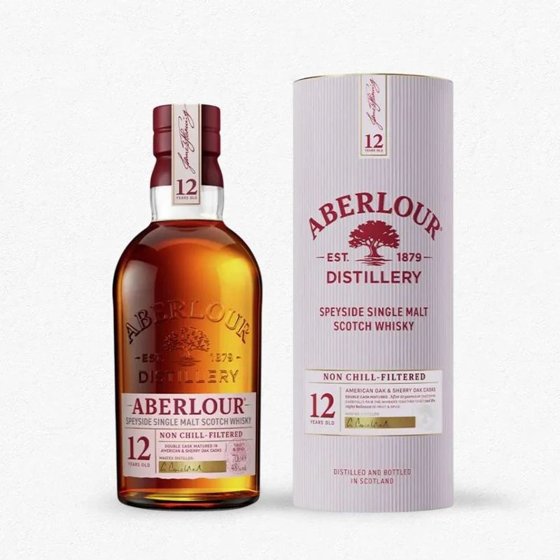 Aberlour 12YO Unchillfiltered Single Malt Speyside Whisky 48% 0,7L