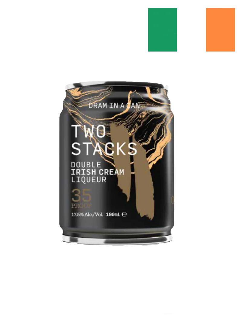 Two Stacks "Dram in a Can" Irish Cream