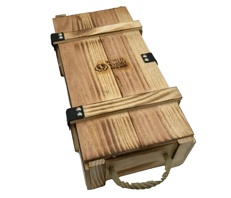 Geschenkkiste mit Deanston Virgin Oak