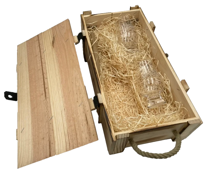 Geschenkkiste mit Glencairn Gläsern