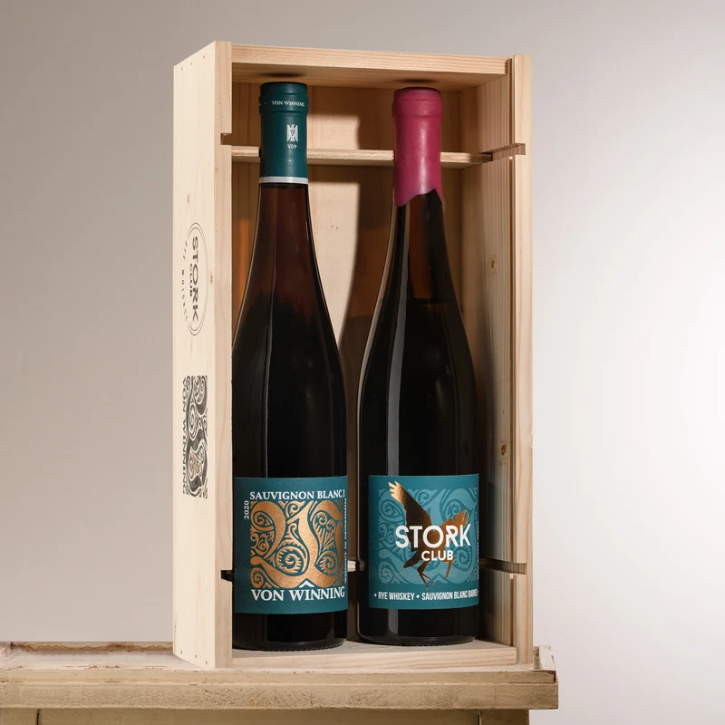 STORK CLUB WINE BARREL SERIES SET I 100% Rye Whiskey I VON WINNING - EDITION 1 I 700ml I 43% Vol.