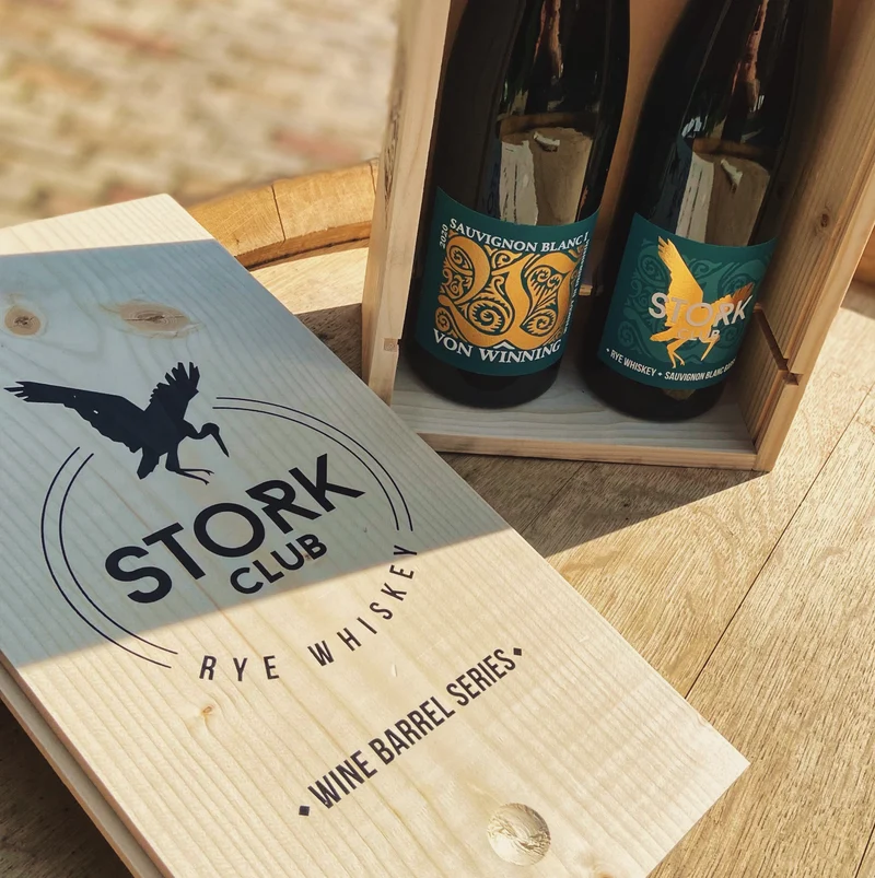 STORK CLUB WINE BARREL SERIES SET I 100% Rye Whiskey I VON WINNING - EDITION 1 I 700ml I 43% Vol.