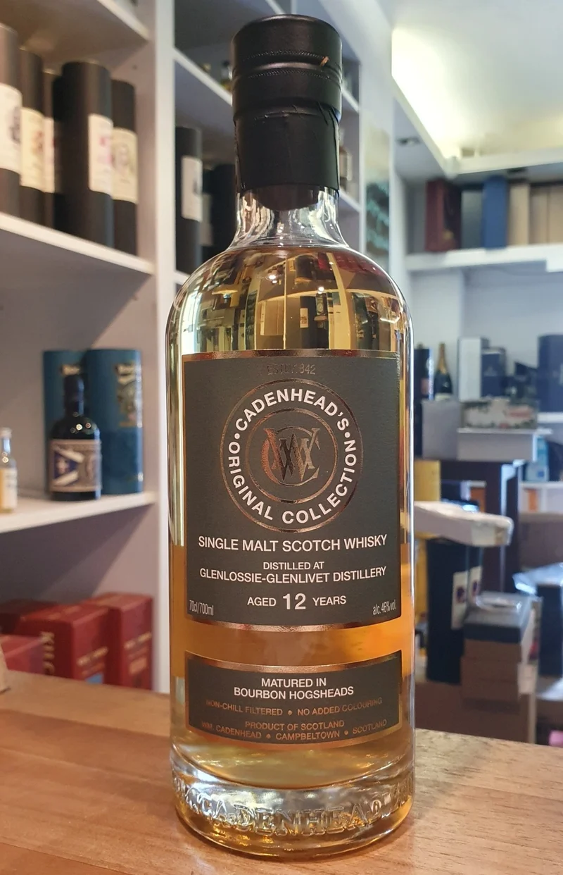 Glenlossie 12 y Bourbon cask Cadenhead's 0,7l 46 %vol. 2026 Whisky