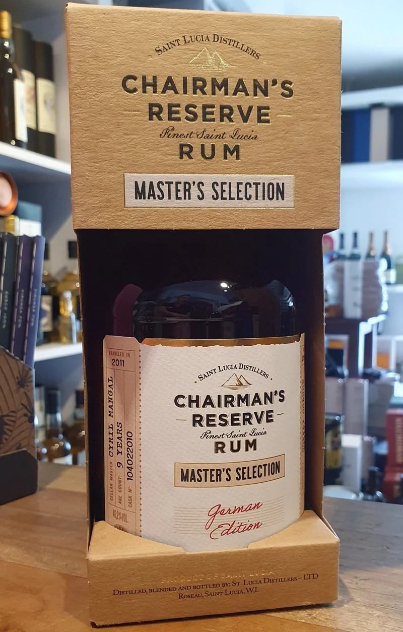 X Chairman's Reserve 2011 Master´s Selection Coffey Still 0,7l 46,2% vol. single cask Rum Fassabfüllung Sonderedition