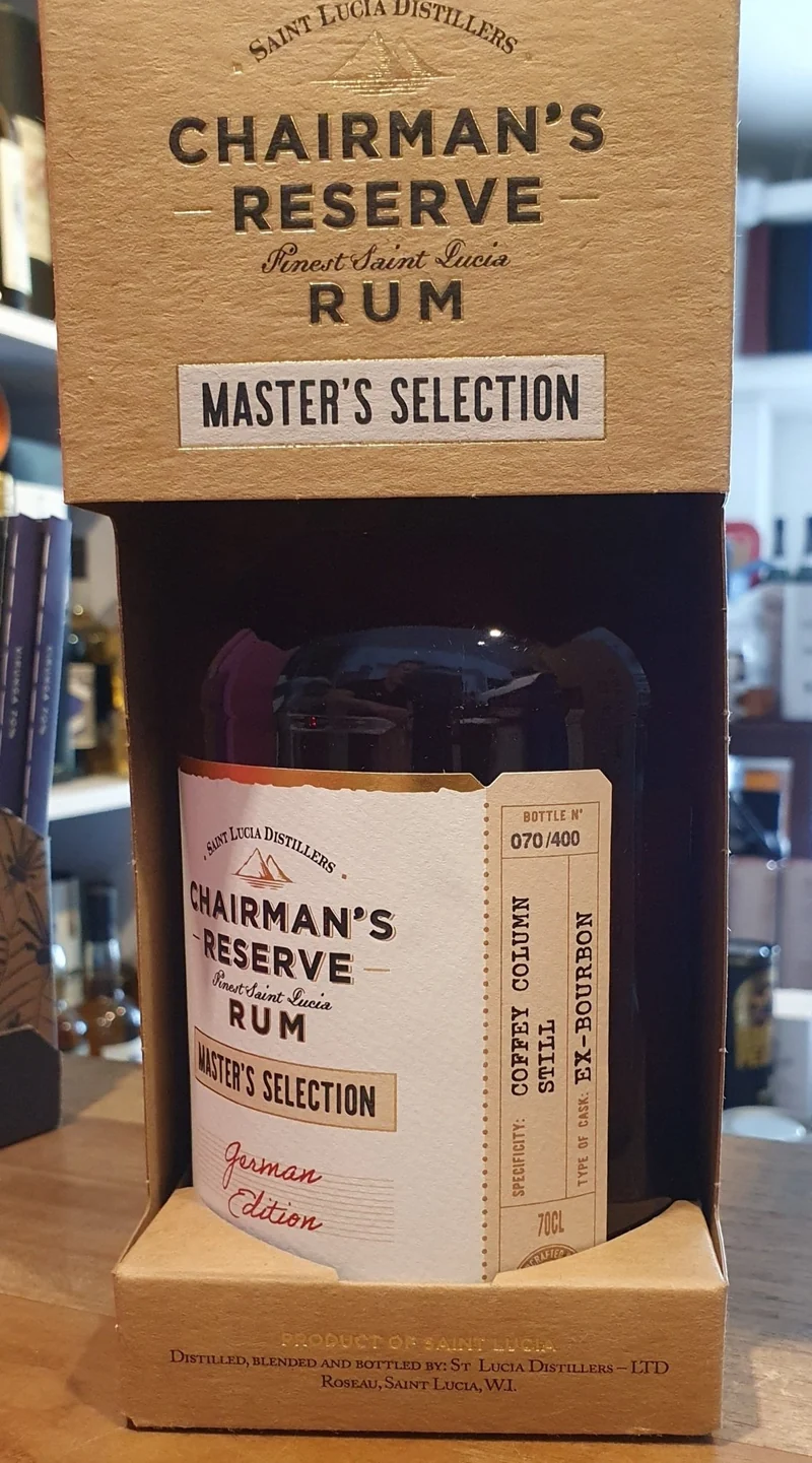 X Chairman's Reserve 2011 Master´s Selection Coffey Still 0,7l 46,2% vol. single cask Rum Fassabfüllung Sonderedition