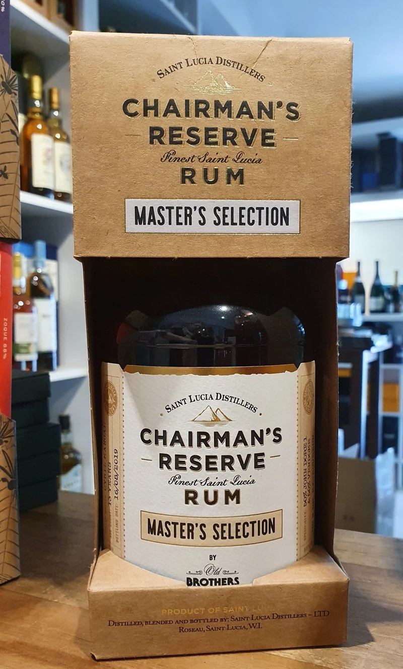 X Chairman´s Reserve Master´s Selection (Old Brothers) 13y 0,7l 59,1% vol. single cask Rum Fassabfüllung Sonderedition
