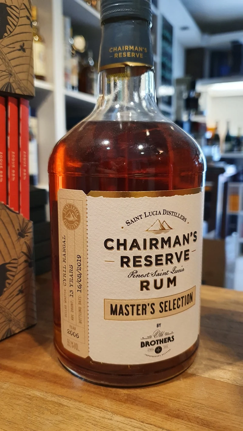 X Chairman´s Reserve Master´s Selection (Old Brothers) 13y 0,7l 59,1% vol. single cask Rum Fassabfüllung Sonderedition