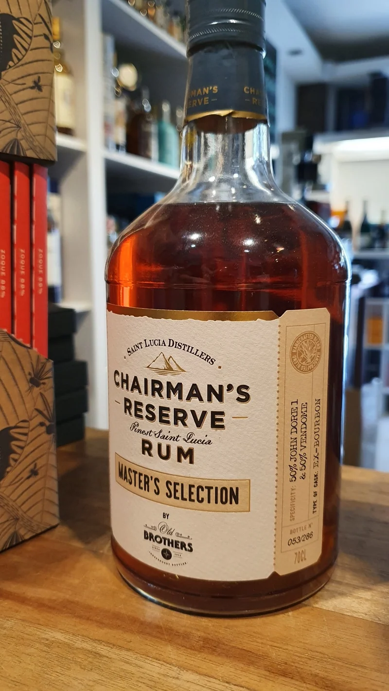 X Chairman´s Reserve Master´s Selection (Old Brothers) 13y 0,7l 59,1% vol. single cask Rum Fassabfüllung Sonderedition