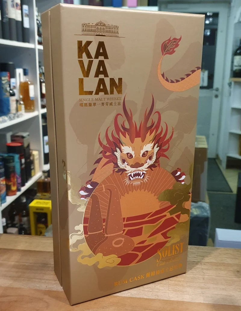 Kavalan Solist Rum cask Dragon Edition 2017 single cask 2024 0.7l Fl 53,2 %vol. Taiwan Whisky sb