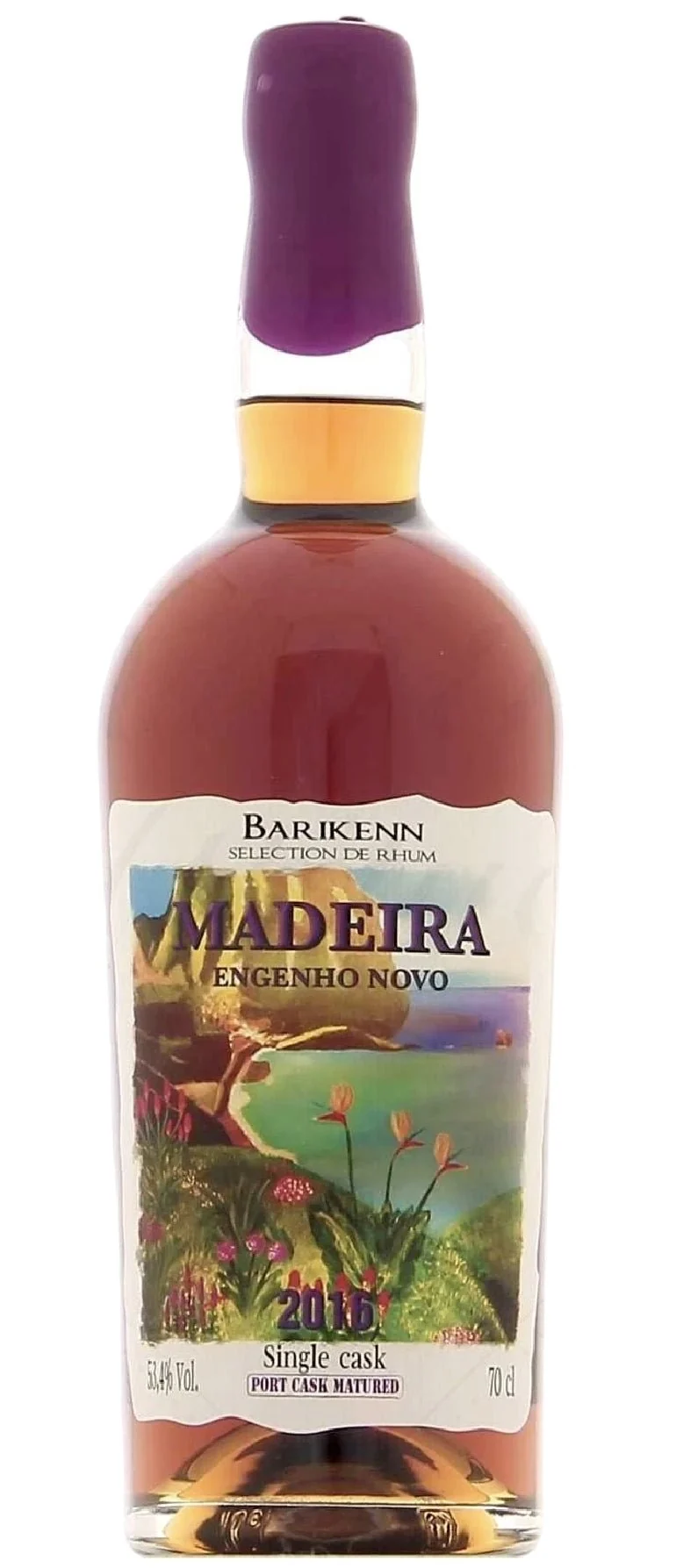 Engenhos Port Single Cask 2016 Barikenn Rum Madeira 0,7l 53,4 % vol.