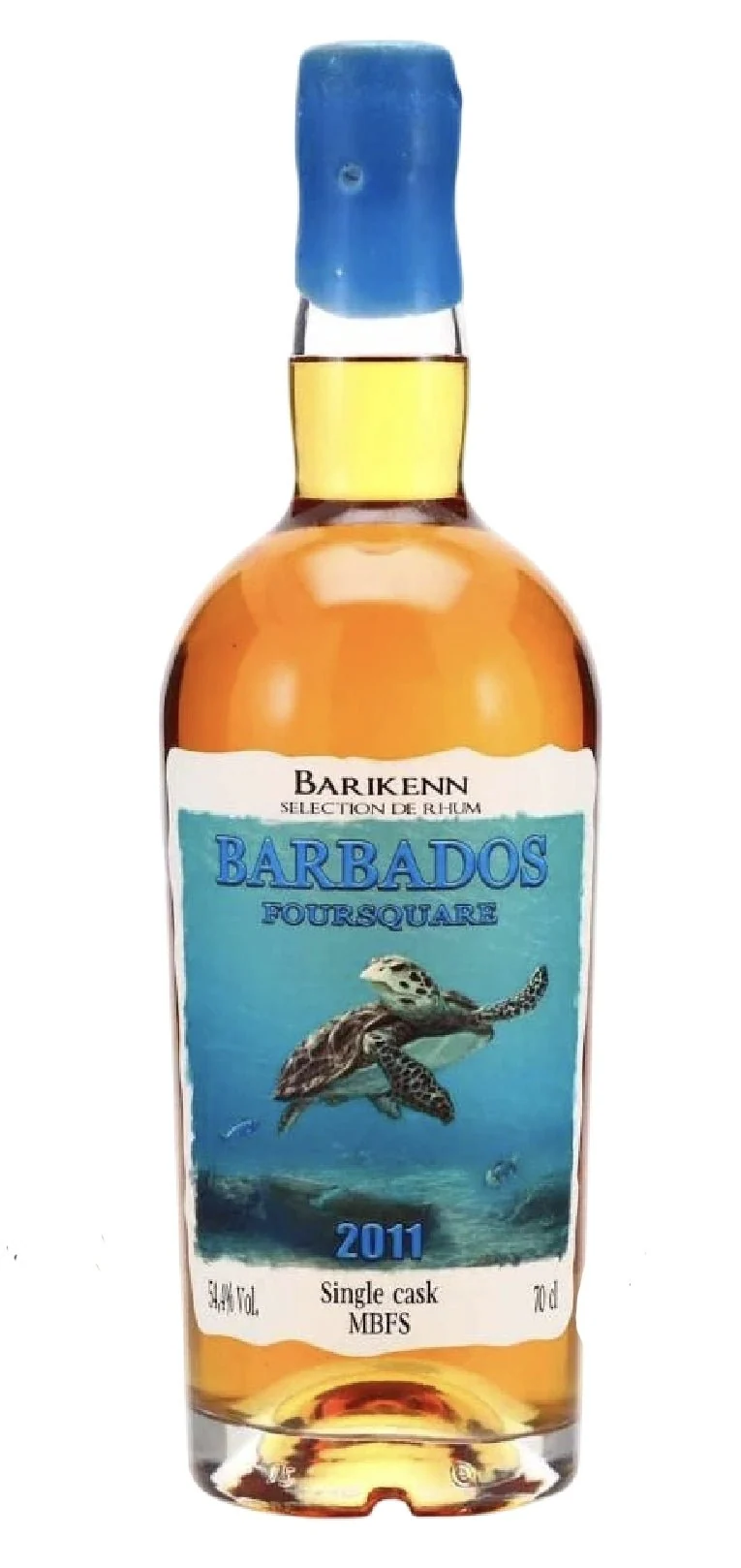 Foursquare 2011 Single cask Barikenn Barbados MBFS 0,7l 54,4 % vol. Rum