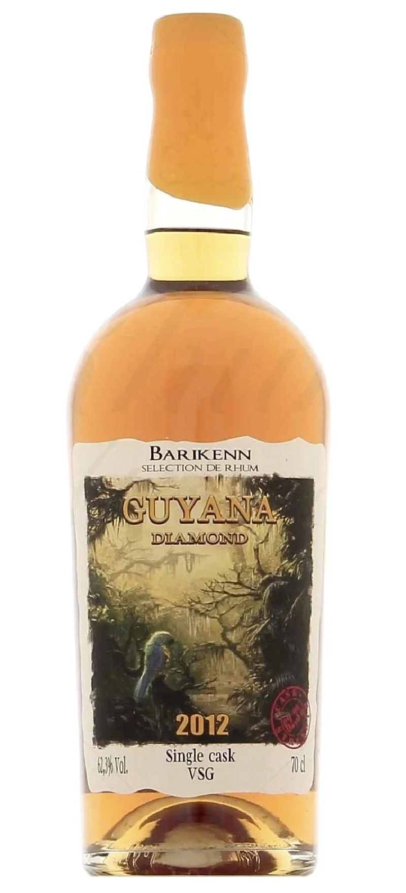 Guyana 2012 Diamond Ddl single cask VSG Barikenn mit GP 0,7l 62,3 %vol. Rum