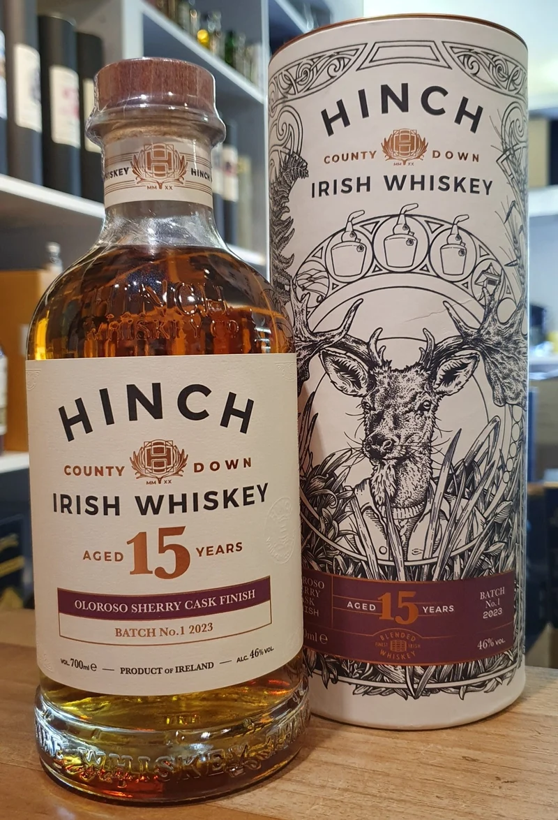 Hinch 15y Oloroso finish Edition 46%vol 0.7l Irischer Whiskey
