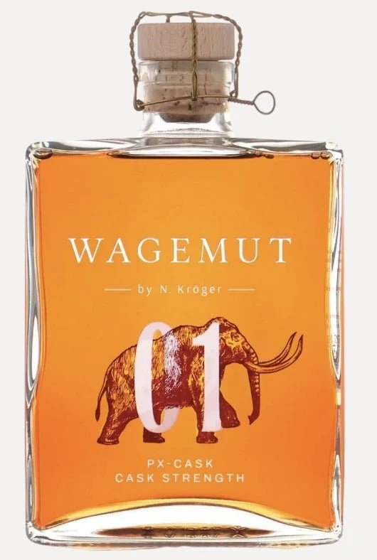 X Wagemut 01 Cask Strength 10 y PX Cask Barbados Rum Spirituose 0,7l 58,7%vol.