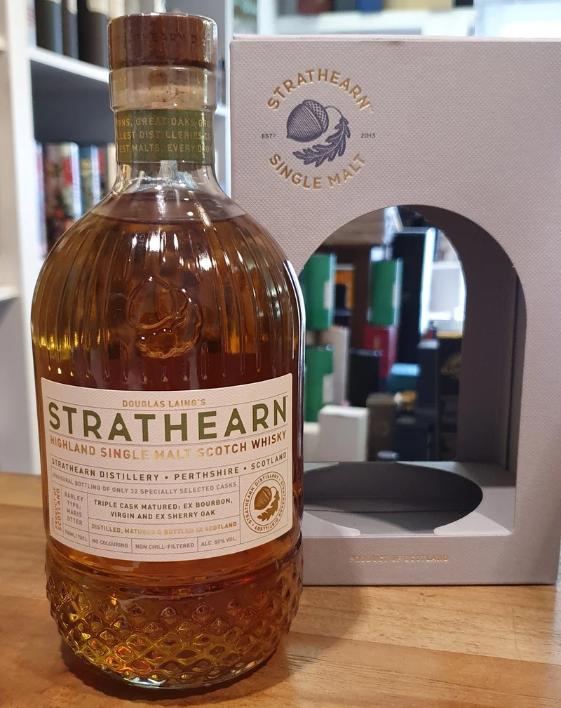 X Strathearn Inaugural Bottling 2024 Highland single malt scotch whisky 0,7l Fl 50%vol.