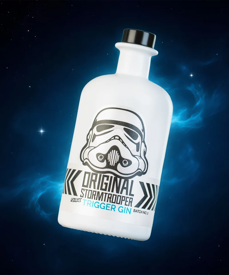 Original Stormtrooper Useless Trigger Gin inkl. 2 Gläser