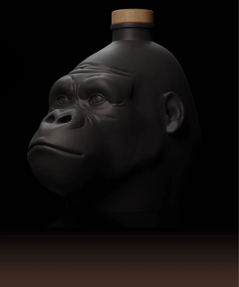 Kong Rainforest Rum Black 12 Years - Geschenkbox
