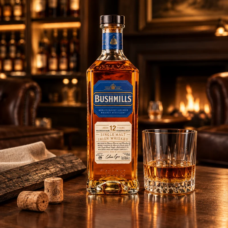 BUSHMILLS - 12 Jahre Three Woods Irish Single Malt Whiskey – 40% Vol.