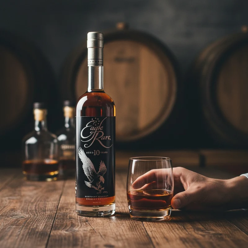 EAGLE RARE - 10 Jahre (lange Flasche) - 45% Vol.