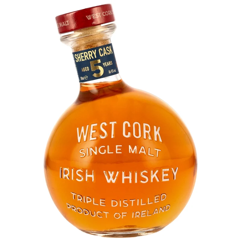 WEST CORK - Maritime 5 Jahre Sherry Cask - 43% Vol.
