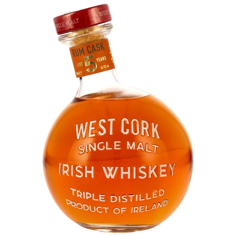 WEST CORK - Maritime 5 Jahre Rum Cask - 43% Vol.