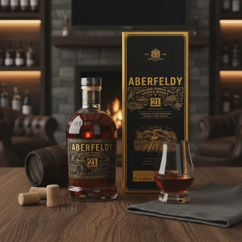 ABERFELDY - 21 Jahre Malbec Wine Cask - 46% Vol.