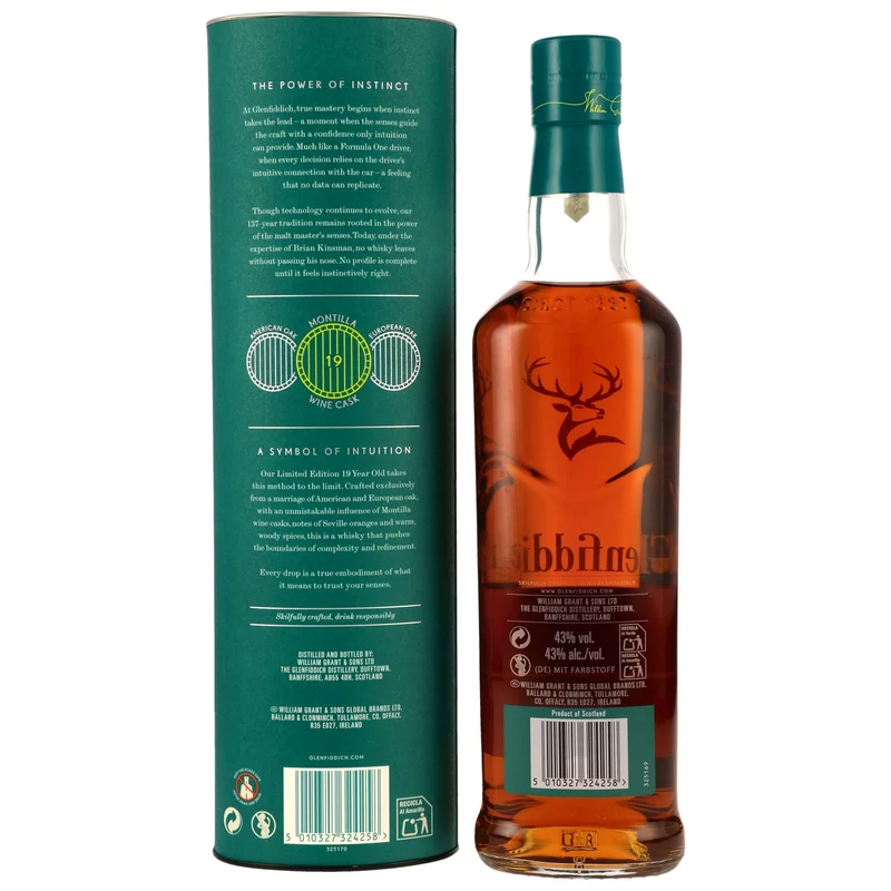 GLENFIDDICH - 19 Jahre Aston Martin F1 Limited Edition – 43 % Vol.