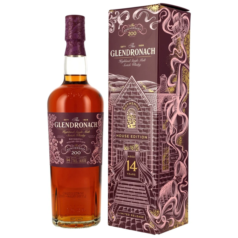 GLENDRONACH - 14 Jahre Boynsmill House Edition – 46,8% Vol.