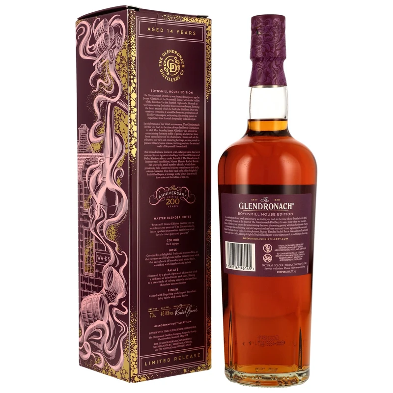 GLENDRONACH - 14 Jahre Boynsmill House Edition – 46,8% Vol.