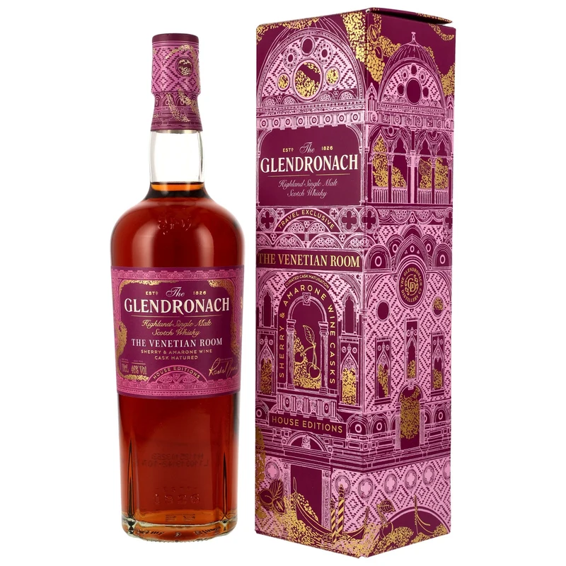 GLENDRONACH - The Venetian Room House Editions – 46% Vol.