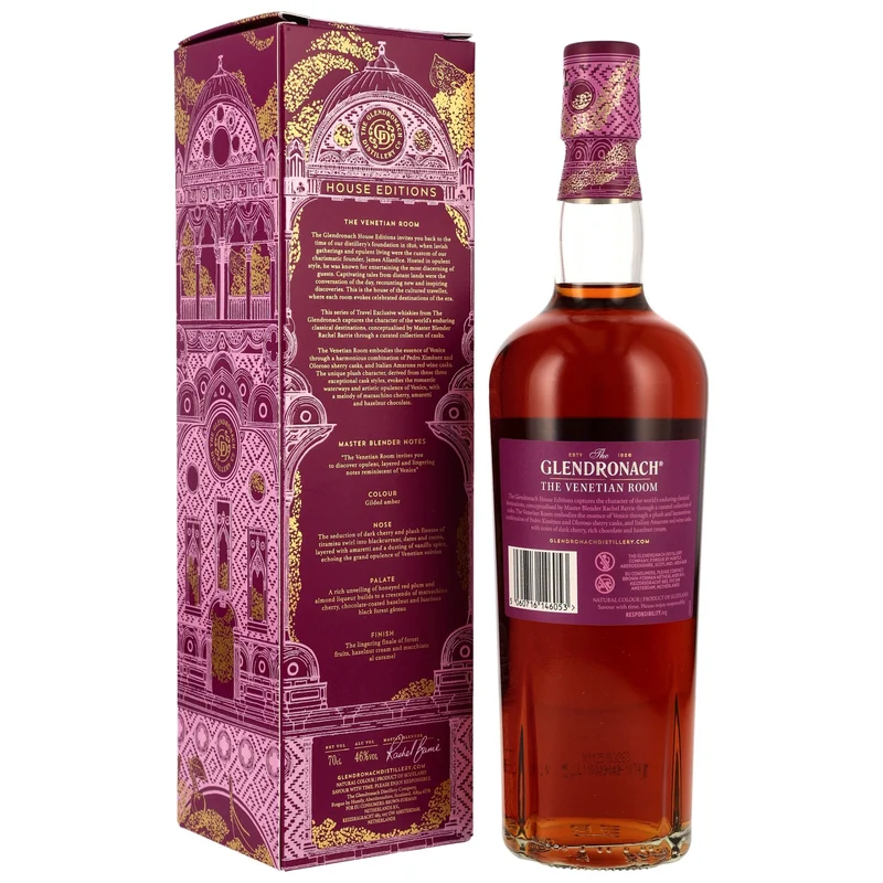 GLENDRONACH - The Venetian Room House Editions – 46% Vol.