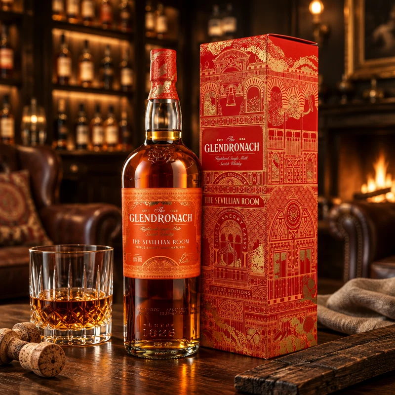 GLENDRONACH - The Sevillian Room House Editions 1 Liter – 43% Vol.