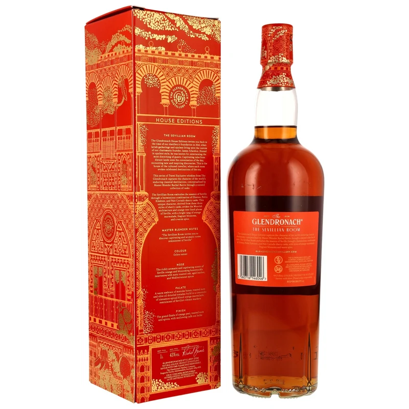 GLENDRONACH - The Sevillian Room House Editions 1 Liter – 43% Vol.