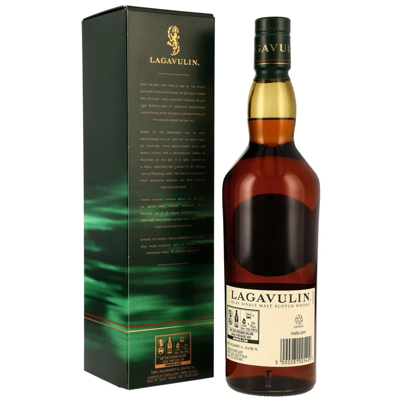 LAGAVULIN - 16 Jahre neue Ausstattung – 43 % Vol.