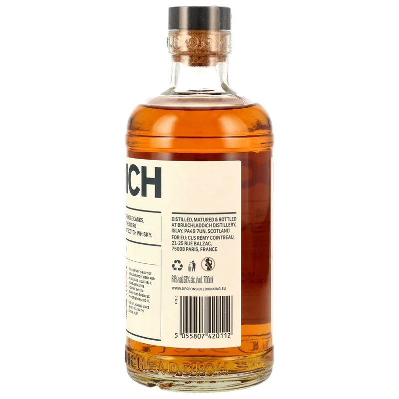 BRUICHLADDICH - 2010/2024 13 Jahre Micro-Provenance Bourbon Single Cask #1216 - 61% Vol.