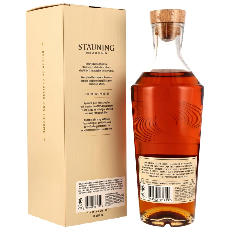STAUNING - R.Y.E. Maple Syrup Cask Limited Release - 53,5% Vol.