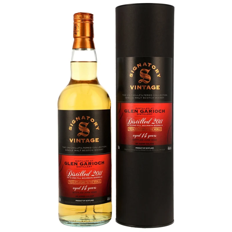 SIGNATORY VINTAGE - Glen Garioch 2011/2026 14 Jahre Un-Chillfiltered Collection - 46% Vol.