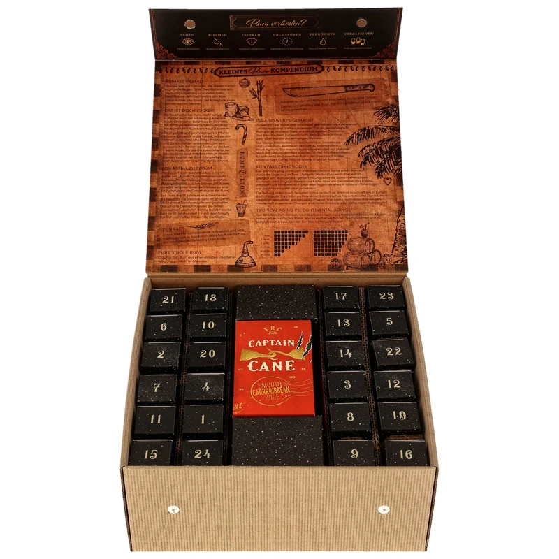 Rum Adventskalender 2026 – 24 × 0,02 l