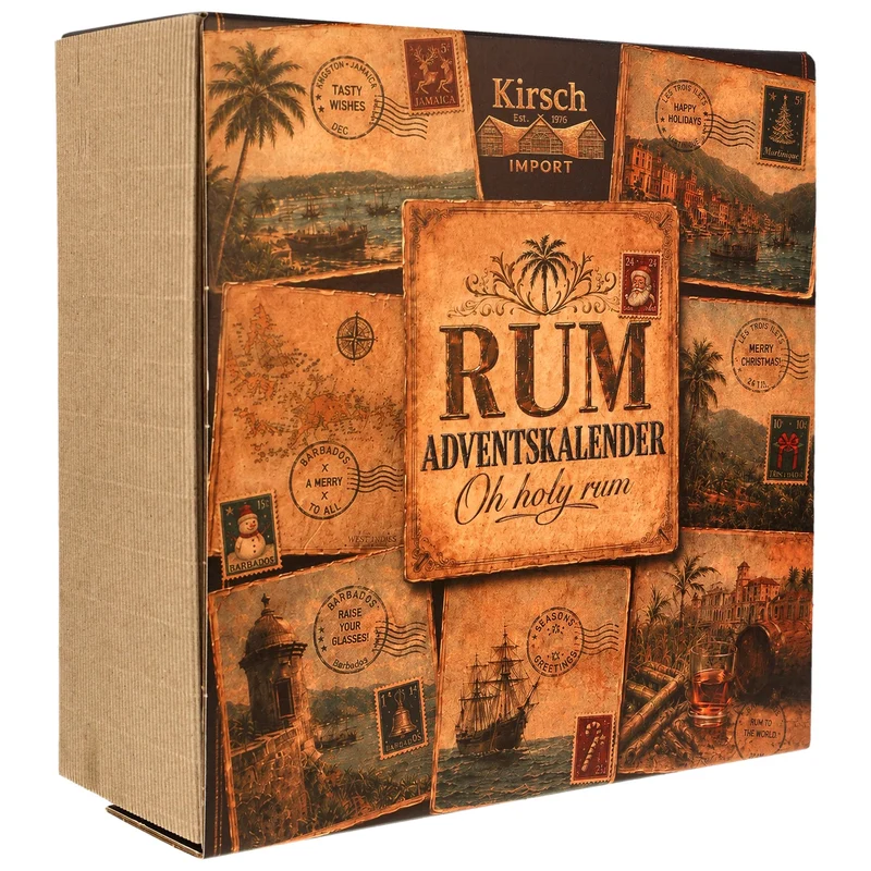 Rum Adventskalender 2026 – 24 × 0,02 l