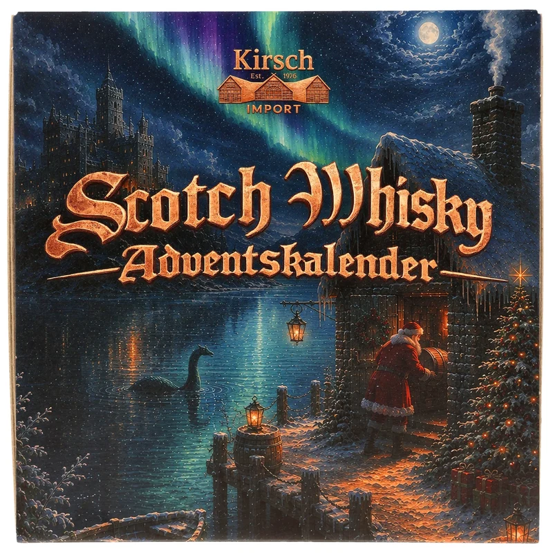 Scotch Whisky Adventskalender 2026 – 24 × 0,02 l