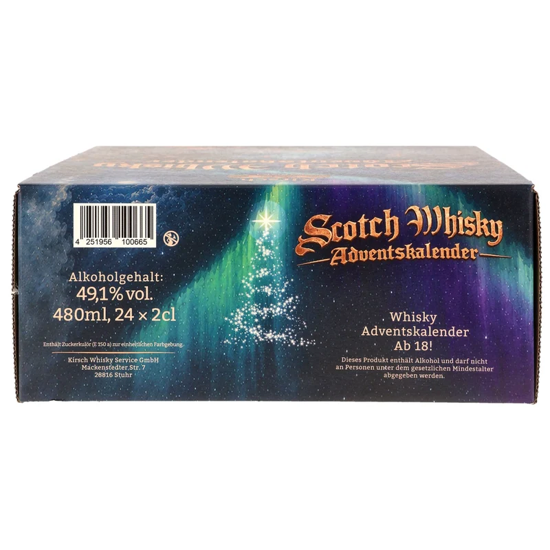Scotch Whisky Adventskalender 2026 – 24 × 0,02 l