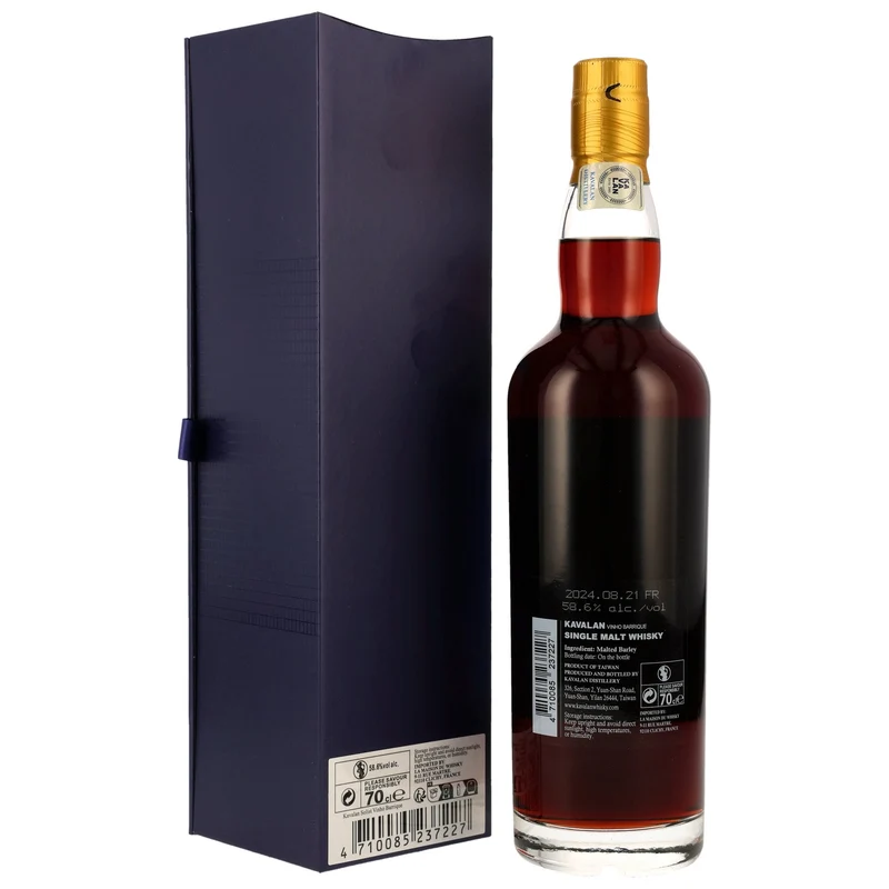 KAVALAN - Solist Vinho Barrique – 58,6% Vol.