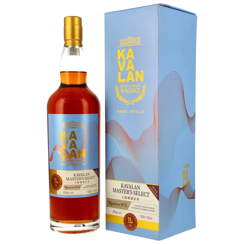 KAVALAN - Master’s Select Reserve II 1 Liter – 40% Vol.