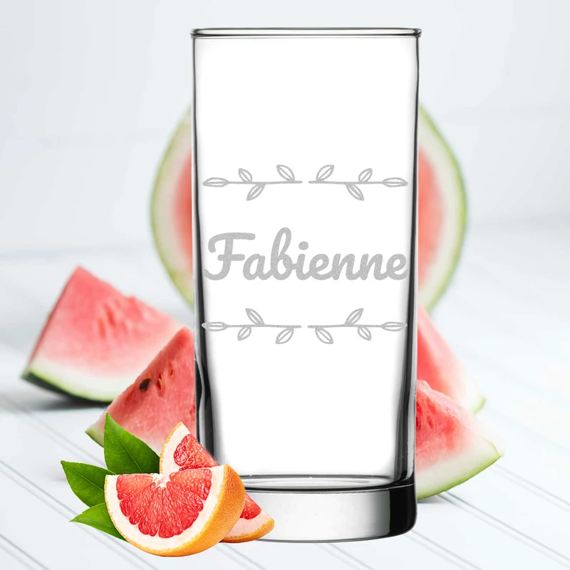 Trinkglas 485 ml für Drinks mit Wunschgravur