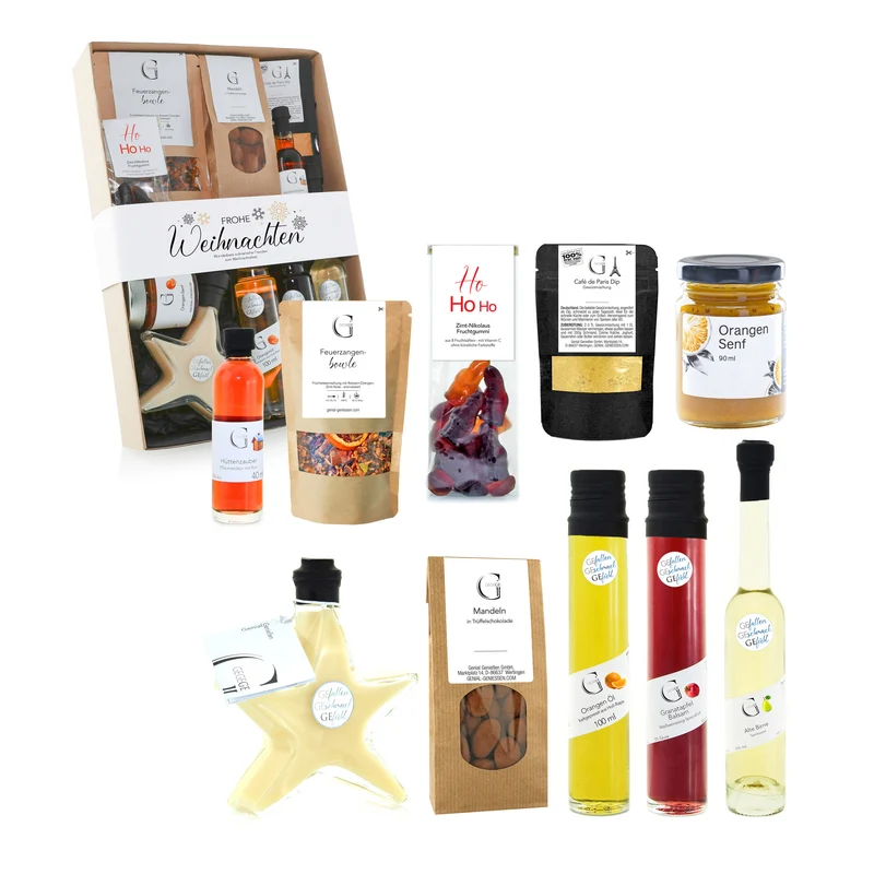 Frohe Weihnachten - Geschenksets