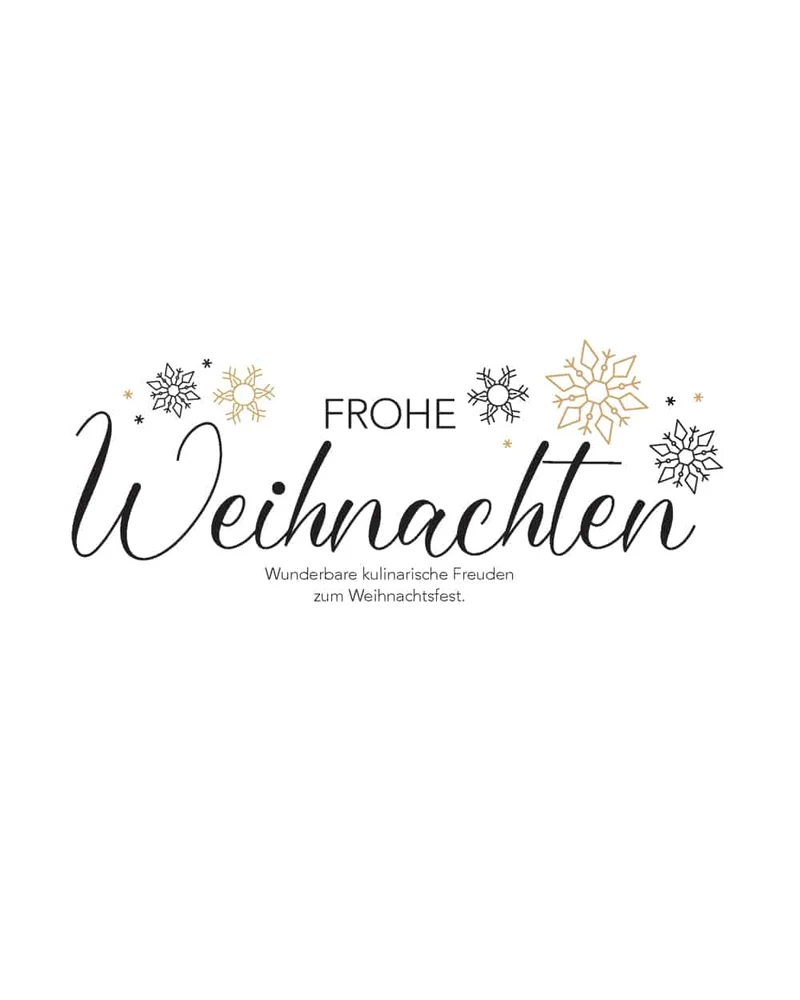 Frohe Weihnachten - Geschenksets