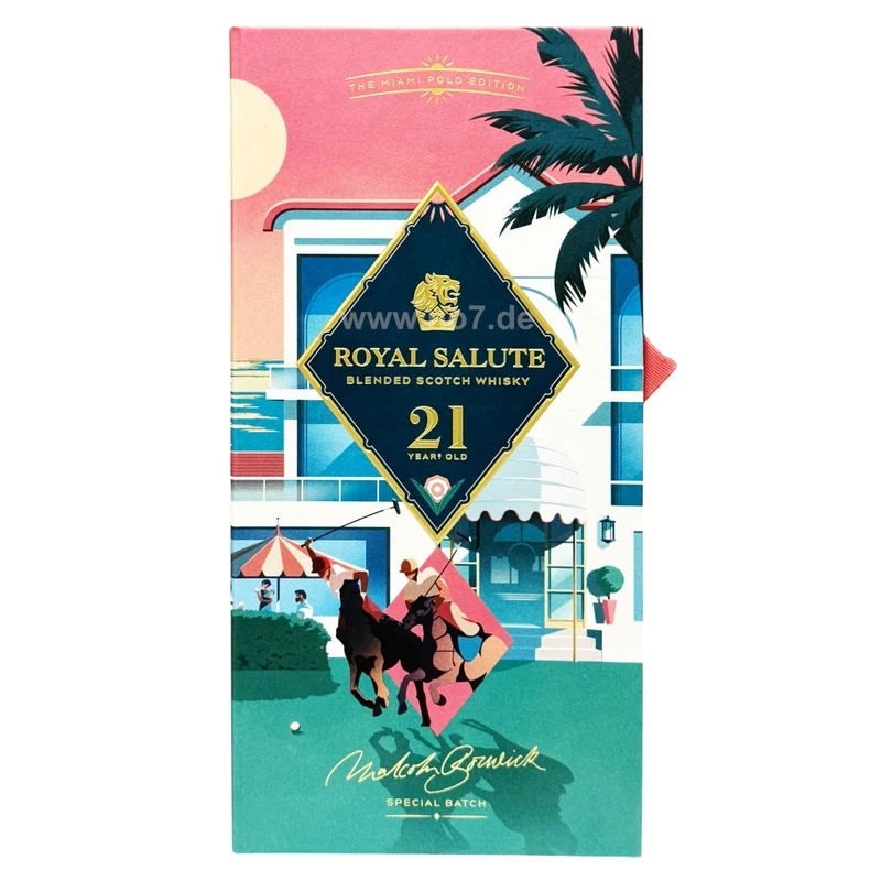 Chivas Royal Salute 21 YO Polo Miami Edition 0,7l