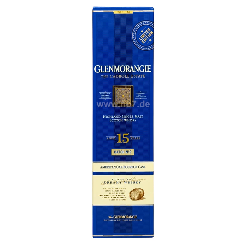 Glenmorangie The Cadboll Estate LE 15 YO 0,7l