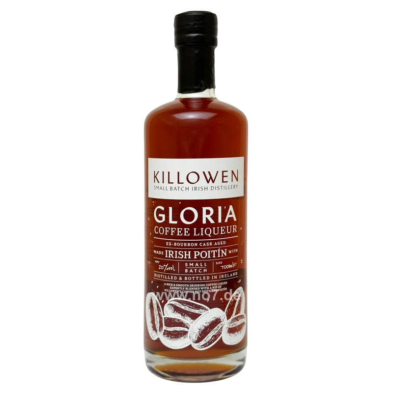 Killowen Gloria Cask Aged Coffee Liqueur 0,7l