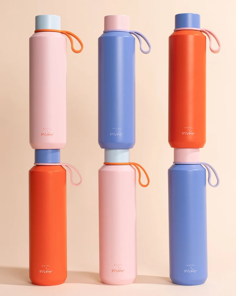 Fonte Trinkflasche rosa